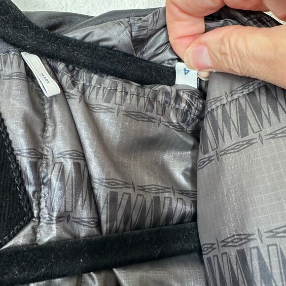 Moncler Black Folgore Down Jacket Hooded Multi-Pocket Retail $1565 4 / XL - Picture 10 of 16